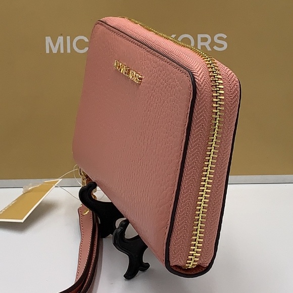 Michael Kors Avril Small Leather Top-Zip Satchel and Multifunctional Phone Case - Picture 12 of 16